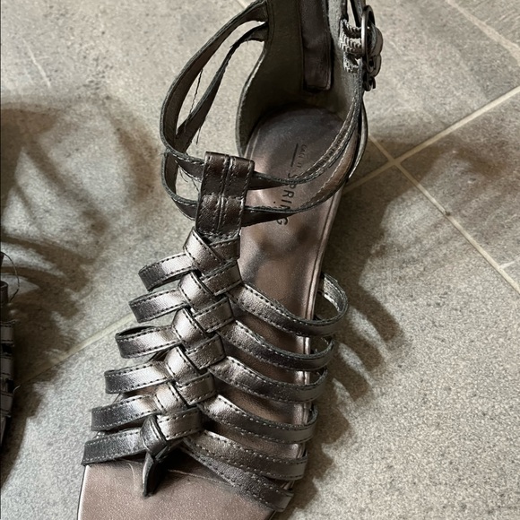 Small Heel Gladiator Sandals - Picture 2 of 2